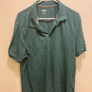 Old Navy Men's Teal Polo Shirt